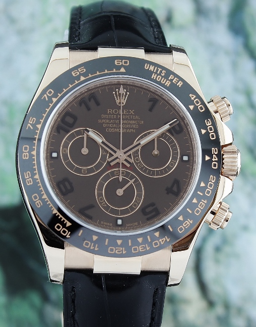 (image for) A ROLEX 18K ROSE GOLD DAYTONA COSMOGRAPH / 116515LN